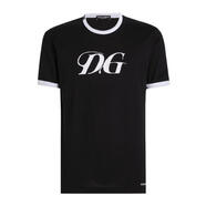 杜嘉班納（Dolce&Gabbana）男裝T恤簡約時尚休閑T恤Dolce  Gabbana棉質(zhì)舒適品牌T恤七夕 黑色 均碼 |IT-48