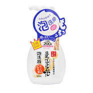 SANA日本莎娜進(jìn)口豆乳美膚泡沫洗顏保濕清潔補水控油洗面奶200ml 200ml 1瓶裝