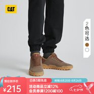 CAT卡特休閑鞋工裝鞋男女同款鞋戶(hù)外休閑舒適透氣板鞋Hex+七夕禮物 深棕色 38