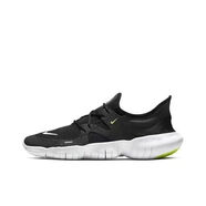 耐克（NIKE）新款夏季赤足5.0Free 跑步鞋軟底網(wǎng)面男女休閑運(yùn)動(dòng)鞋競(jìng)速體考 赤足5.0【黑綠】 41