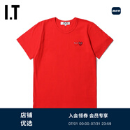 PLAY COMME DES GARCONS CDG IT 川久保玲女裝短袖T恤秋 RDX/紅色 M