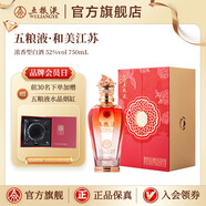 五糧液（WULIANGYE）【清涼季搶購中】和美江蘇濃香型白酒52度 52%vol 750mL 1瓶