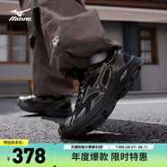 美津濃（MIZUNO）男女跑步運動(dòng)鞋 緩震透氣 網(wǎng)面拼接 反光標識 RACER S