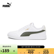 彪馬PUMA經(jīng)典復古透氣小白鞋男女百搭休閑板鞋SHUFFLE309668 35.5