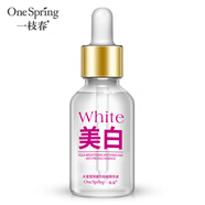 一枝春（OneSpring）墨菊水漾瑩潤美白精華液補(bǔ)水鎖水嫩滑 營養(yǎng)保濕精油化妝品 15ml