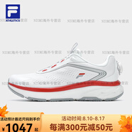FILA斐樂(lè)官方男鞋BOA NUVOLE 2路跑鞋2024夏季新款柔云鞋2運(yùn)動(dòng)鞋 杰出白-BA 40.5