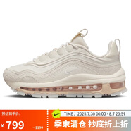 耐克NIKE休閑鞋女氣墊AIR MAX 97運(yùn)動(dòng)鞋F(xiàn)B4496-001幻影灰白37.5
