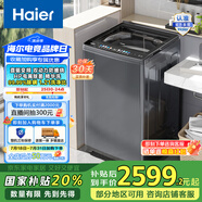海爾（Haier）波輪洗衣機全自動家電云溪【精華洗雙動力】直驅變頻 1.21洗凈比專屬洗+雙動力防纏繞以舊換新 雙動力精華洗|免清洗mate6