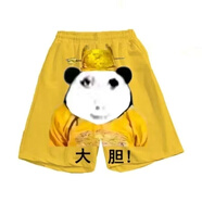 雷姆汀親子兒童搞笑大膽龍圖印花T恤套裝薄款男女短褲潮流半袖 褲子 155 XXS     45-65斤