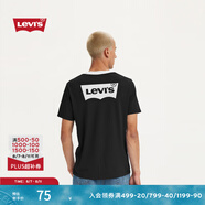 Levi's李維斯男士圓領(lǐng)短袖T恤印花上衣 000 S