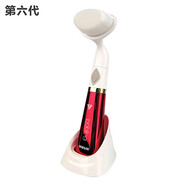 韓國(guó)正品pobling電動(dòng)潔面儀洗臉?biāo)⑵鞯诹鍧嵜诐嵜嫔衿髂信?pobling潔面儀【紅色】送電池