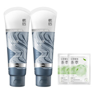 韓后（Hanhoo）韓后茶蜜嫩唇淡紋精華露15ml 火山泥潔面100g*2+面膜*2片