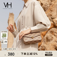 VANESSA HOGAN【七夕禮物】VH女包山茶花信封包高級感包包老花鏈條包單肩斜挎包