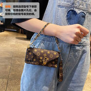 三星s23fe手機殼s22ultra斜挎s21復古s20卡包s10e手提鏈a52零錢(qián)包 -送黑皮鏈條[短繩] 三星A9S