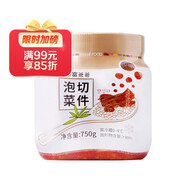 富爸爸切件泡菜750g/瓶 辣白菜 韓式酸辣白菜泡菜 