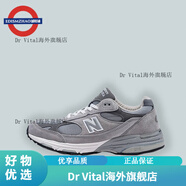 NEW BALANCE 美產(chǎn)NB993系列 元祖灰老爹鞋總統(tǒng)經(jīng)典慢跑鞋 MR993GL 元祖灰(MR993GL) 現(xiàn)貨  44.5