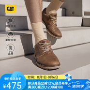 CAT卡特休閑皮鞋男士復(fù)古工裝輕戶外軟牛皮防滑通勤鞋P725212N3AMC29 淺褐 41