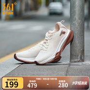 361°運動(dòng)鞋男鞋赤焰4秋季網(wǎng)面透氣跑鞋男輕便通勤減震專(zhuān)業(yè)跑步鞋 羽毛白/透明粉密網(wǎng)【女】 40