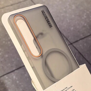 瑾容高級感鈦灰色超薄柔砂適用魅族21Pro手機殼魅族21磁吸膚感半透明創(chuàng  )意時(shí)尚硬撞色大孔防摔保護套 【鈦灰色】磁吸|霧面磨砂條碼 魅族 21