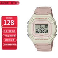 卡西歐（CASIO）卡西歐手表小方塊防水?dāng)?shù)顯電子表狂飆安欣同款男女學(xué)生運(yùn)動(dòng)手表 W-218HC-4A2