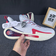CLENIKEEDAIR NIKE莆純原科比實(shí)戰中國curry庫里12籃球鞋漸變耐磨運動(dòng)鞋紫 白紅 39