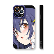 楓與鈴純欲哭泣少女蘋(píng)果16proMax手機殼二次元適用小米15魅族vivo 貓眼黑殼(此材質(zhì)無(wú)法調整圖案位 Realme真我GT6