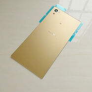 之宋適用索尼Z5P后蓋E6883E6853E6833尊享版手機背殼鏡面銀后蓋 Z5金色磨砂后蓋純原全新 外殼