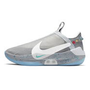 NIKEAdapt BB Mag Wolf Grey 回到未來 圓頭 防滑輕便 低幫 實戰(zhàn)籃球 40.5