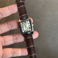 卡西歐（CASIO）手表CASIO LT-V007D-4E 2E 7E鋼帶簡約石英防水碎碎冰女表小方表 LTP-V007L-7B1
