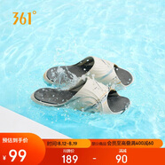 361°運動拖鞋男AG夏季籃球厚底沙灘休閑外穿涼拖鞋子男672426728-3