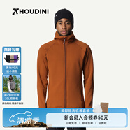 HOUDINI胡丁尼PowerHoudi魔術(shù)大師戶外春男polartec抓絨內(nèi)膽外套 Cinnamon Brown（肉桂棕） S（身高165-170cm體重55-60kg）