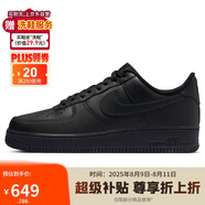 耐克NIKE板鞋男空軍一號(hào)AF1 AIR FORCE 1運(yùn)動(dòng)鞋CW2288-001黑41