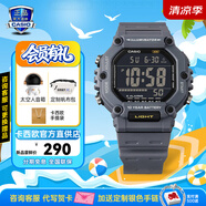 卡西歐復(fù)古小方塊防水運動學(xué)生簡約液晶屏手表男送朋友多功能情人節(jié)禮物 AE-1600H-8BVPF