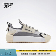 Reebok銳步官方男女SUDECA舒適機(jī)能風(fēng)奶油厚底低幫休閑板鞋 FZ2003 白色/灰色 36