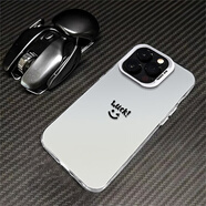 圖吉塔 適用Realme真我Neo7turbo手機殼新款簡(jiǎn)約笑臉圖標全包防摔硬殼保護套磨砂外殼鐳射創(chuàng  )意潮男女 月光銀-黑色笑臉W 真我NEO7TURBO