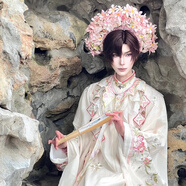 益寶王國解雨臣cos服戲服全套解語(yǔ)花花旦戲服幼年小花盜墓筆記卡通周邊 解小花C服(上衣+云肩+馬面裙) 解語(yǔ)花均碼