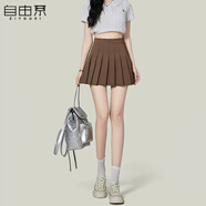 自由系百褶裙女小個子高腰顯瘦防走光西裝短裙2025新款夏季包臀半身裙