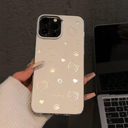 園翌滿屏KT貓適用蘋果16promax手機殼iPhone15保護套ipone14全包13min羽紗12pro防摔xsmax的8plus7p女 羽紗imd-YZG034滿屏KT貓白 iPhone 6s