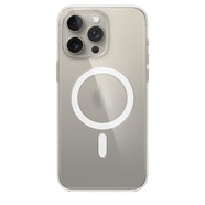 京邁京選適用于Apple蘋(píng)果iPhone15ProMax手機(jī)殼MagSafe磁吸保護(hù)殼保護(hù)套手機(jī)套 透明