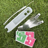 酷件適用于阿爾法蛋詞典筆D1Ultra保護殼LP-52BL04貼膜d1ultra矽膠套 D1Ultra-透白套+手繩+高清防刮軟膜2片