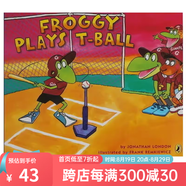 Froggy let's Gets Dressed 青蛙弗洛格 吳敏蘭書(shū)單 青蛙小吉低幼啟蒙認知 吳敏蘭書(shū)單 英文原版繪本 綠山墻 Froggy Plays T-Ball