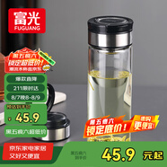 富光尚宇系列單層悶茶玻璃杯 男女士水杯 高硼硅玻璃杯子泡茶杯600ml