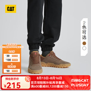 CAT卡特休閑鞋工裝鞋男女同款鞋戶(hù)外休閑舒適透氣板鞋Hex+七夕禮物 深棕色 36