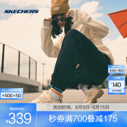 斯凱奇（Skechers）小白熊丨老爹鞋女春夏新款透氣復(fù)古潮流休閑學(xué)生跑步運動鞋小白鞋 乳白色/OFWT 35.5