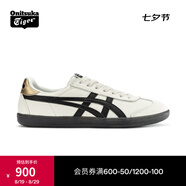 Onitsuka Tiger鬼塚虎男女款復古德訓鞋輕便透氣運動(dòng)休閑板鞋TOKUTEN 1183B938 白色/黑色 40.5