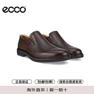 愛步（ECCO）商務(wù)皮鞋男 樂福鞋 都市倫敦系列525624 01482深棕色 43 