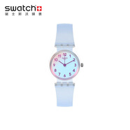 斯沃琪（Swatch）【京東奧萊】瑞士手表小巧時(shí)尚男女石英腕表 LK396 純凈天藍 25mm LK396 純凈天藍