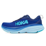 HOKA HOKA FOOT霍伽超輕邦代8越野跑鞋輕便男女減震透氣舒適競(jìng)速網(wǎng)面運(yùn)動(dòng)鞋 深淺藍(lán) 38