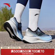 安踏（ANTA）跑鞋PRO丨弦科技馬拉松訓(xùn)練緩震跑鞋男 黑/城堡灰/水天藍(lán)-1 36