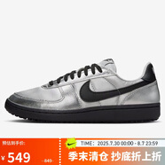耐克NIKE女子休閑鞋薄底鞋 FIELD GENERAL運(yùn)動(dòng)鞋HQ7397-001銀黑37.5